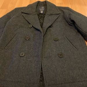 Gray Wool Jacket - Pea Coat